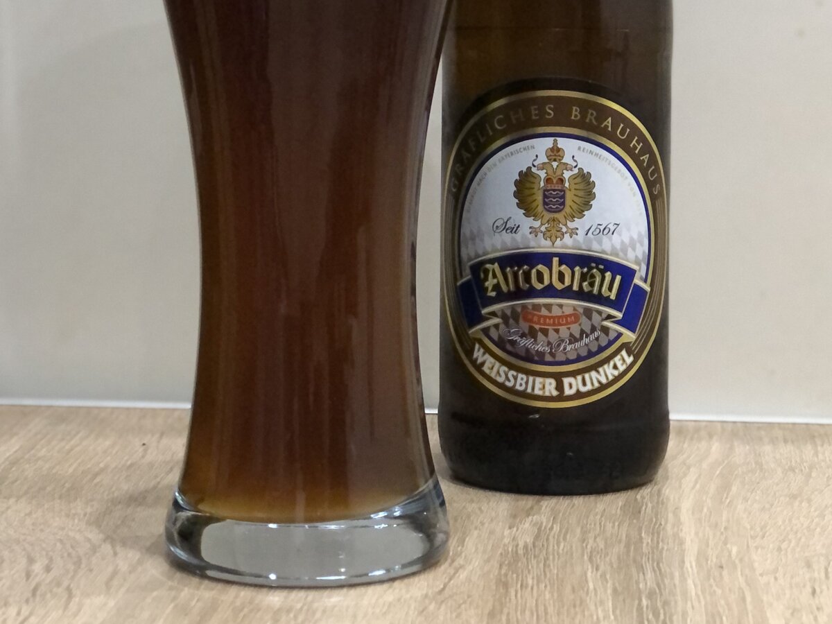 Arcobräu Weissbier Dunkel. Темное пшеничное пиво с распродажи в Окее | Пиво  Патруль | Дзен