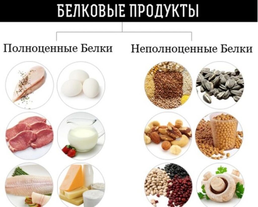 Белки в постных продуктах