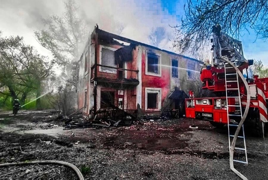 Фото предоставлено МЧС по Оренбургской области