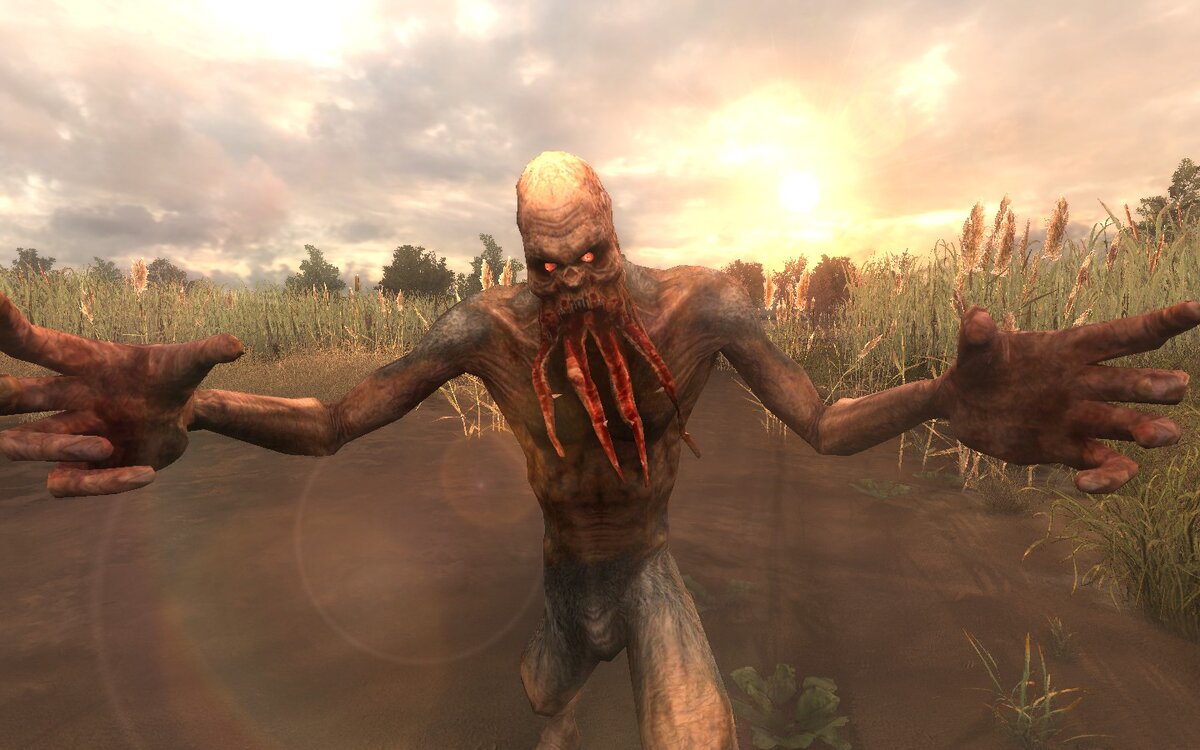 Сталкер разрабатывался очень долго, много было исправлений, в том числе по слухам был конечный отбор касательно монстров и не все этот "кастинг" прошли!