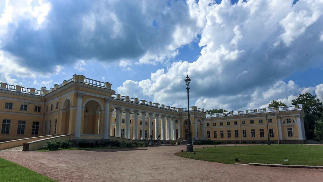 Александровский дворец в царском селе фото