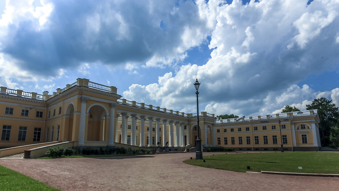 Александровский дворец в пушкине фото