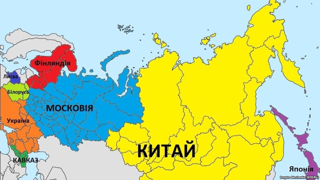 Карта россии в 2025