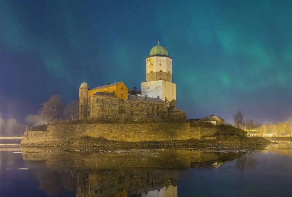 Выборгский замок построен в 1293 году