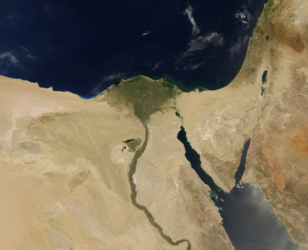 Египет с космоса