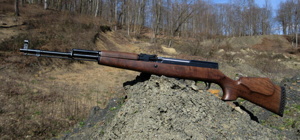 Карабин СКС с любовью доработанный хозяином.