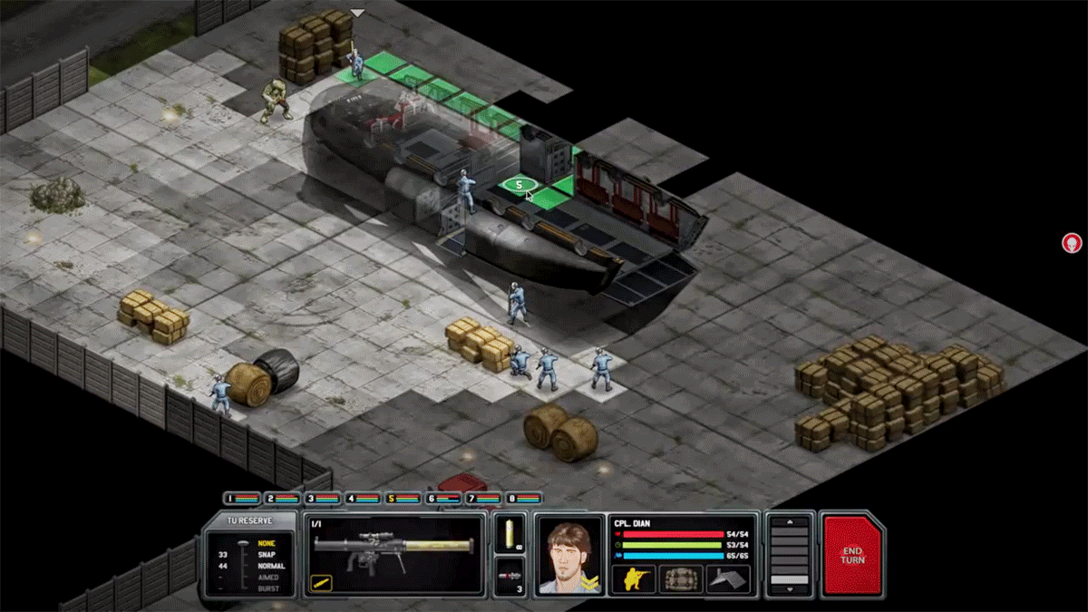 Скриншот из игры Xenonauts