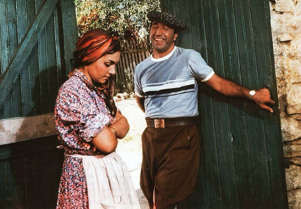 Донара Пилосян с мужем Фрунзиком Мкртчян в фильме "Кавказская пленница или новые приключения Шурика) 1966г. (источник фото: ccdi.ru)