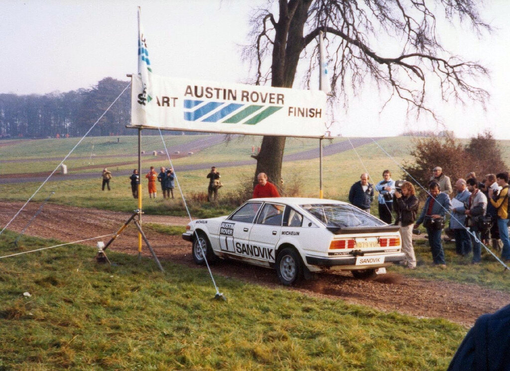 Найджел Мэнселл на старте гонки 1983 года