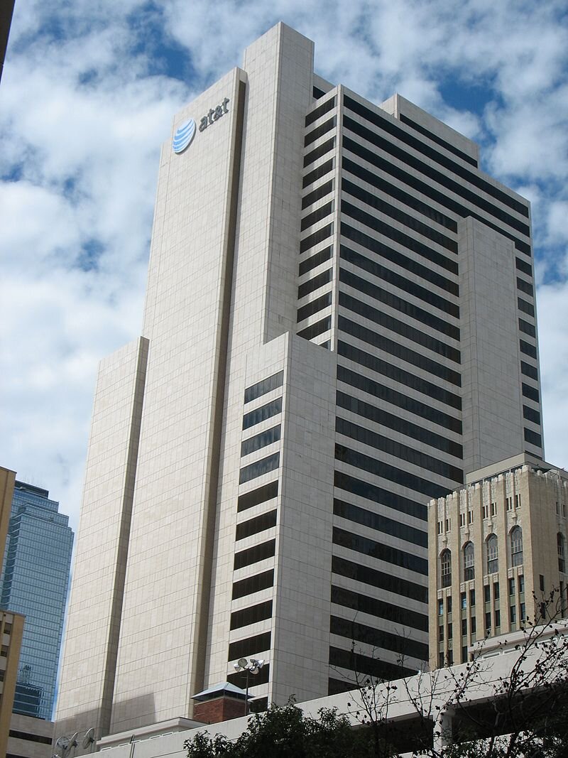 Штаб-квартира AT&T в Далласе. США