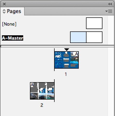 Разрыв в нумерации страниц в InDesign - Издательство Новация