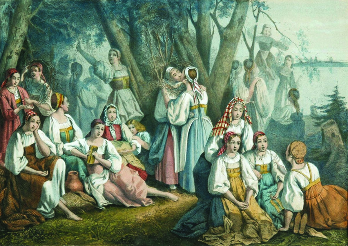Обряд кумления.