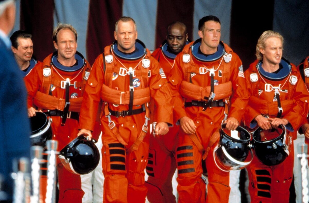 Кадр из фильма "Армагеддон" (1998 год)