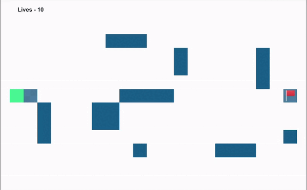 Идея №3. Игровое поле меняется после хода игрока, а не вместе с ним