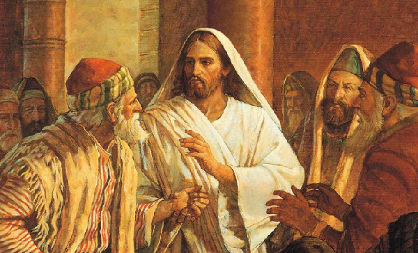 Иисус обличает фарисеев