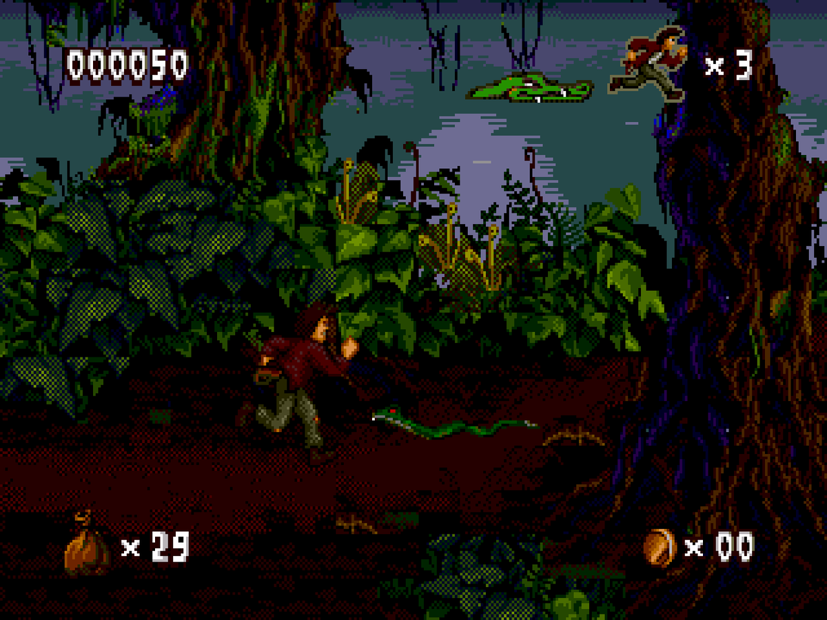 Скриншот из игры Pitfall: The Mayan Adventure