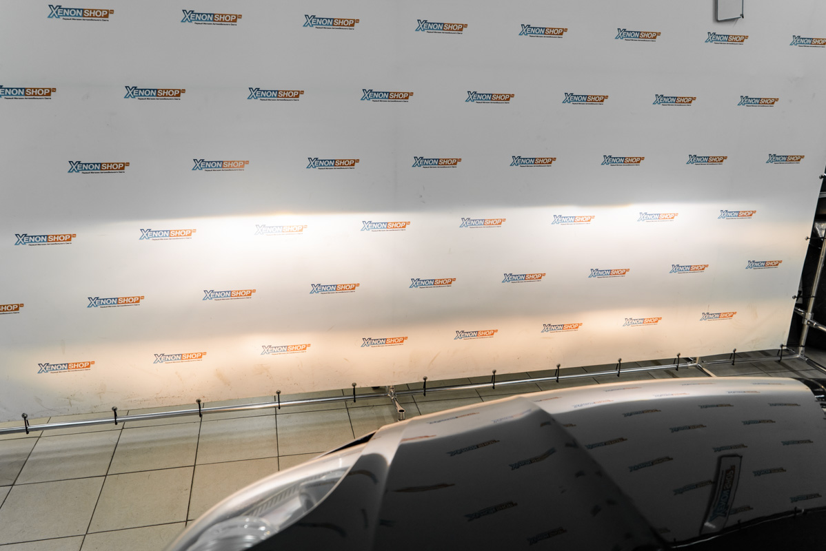 Исходная светотеневая граница ближнего света и ПТФ.