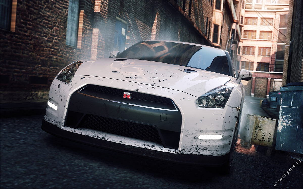 Фрагмент из игры Need for Speed Most Wanted 2012