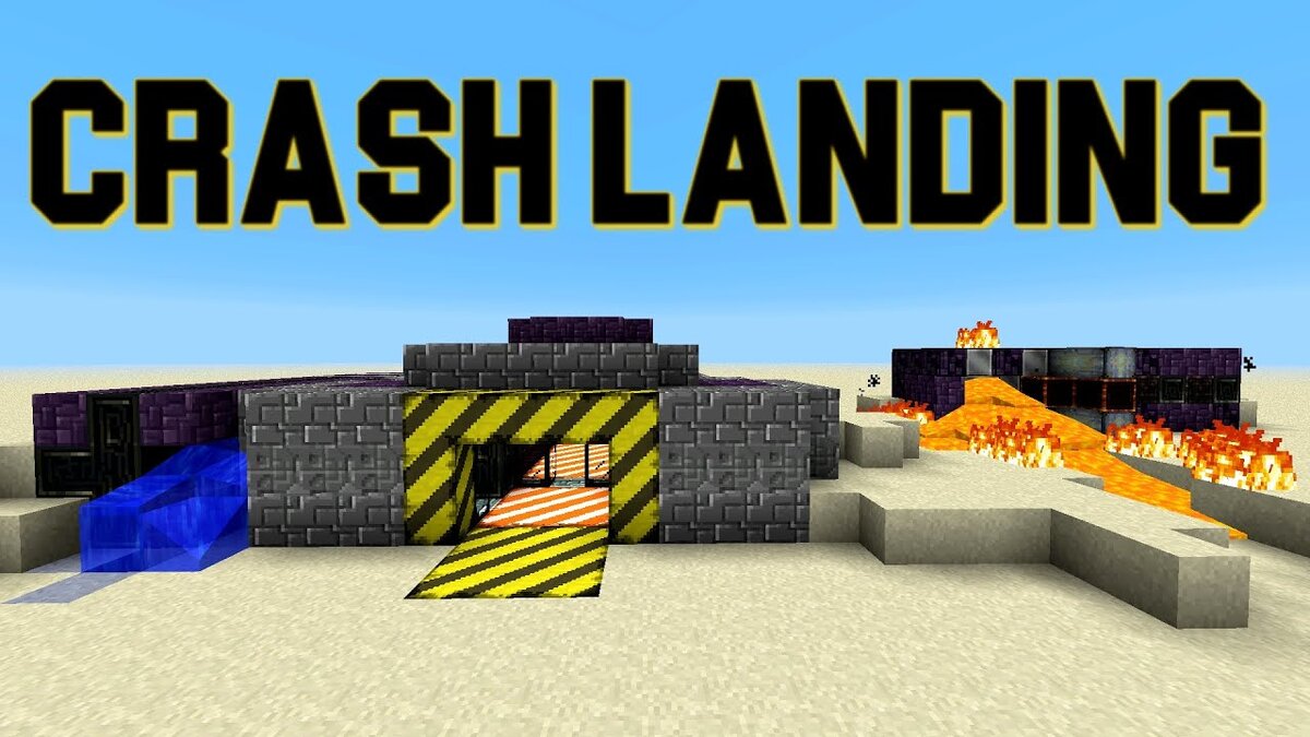 Crash Landing. Разбившийся корабль