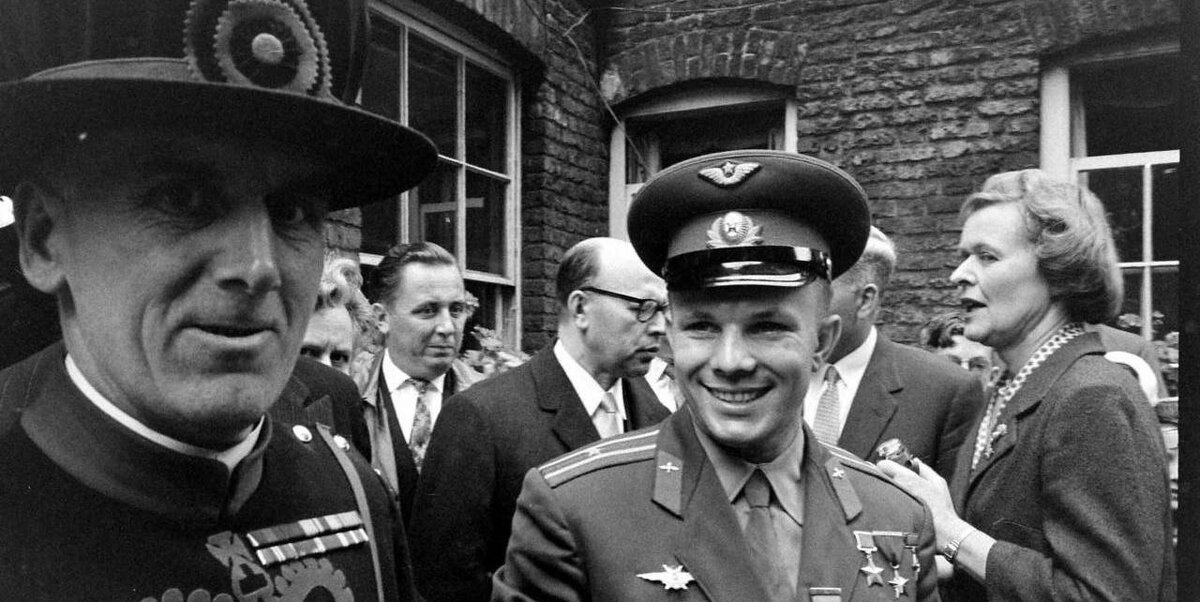 Визит Юрия Гагарина в Англию