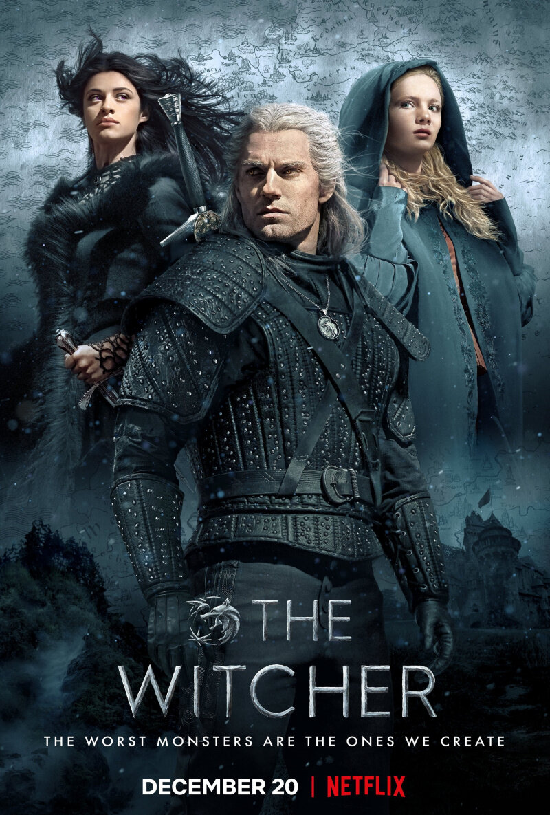 Официальный постер сериала Ведьмак 2019