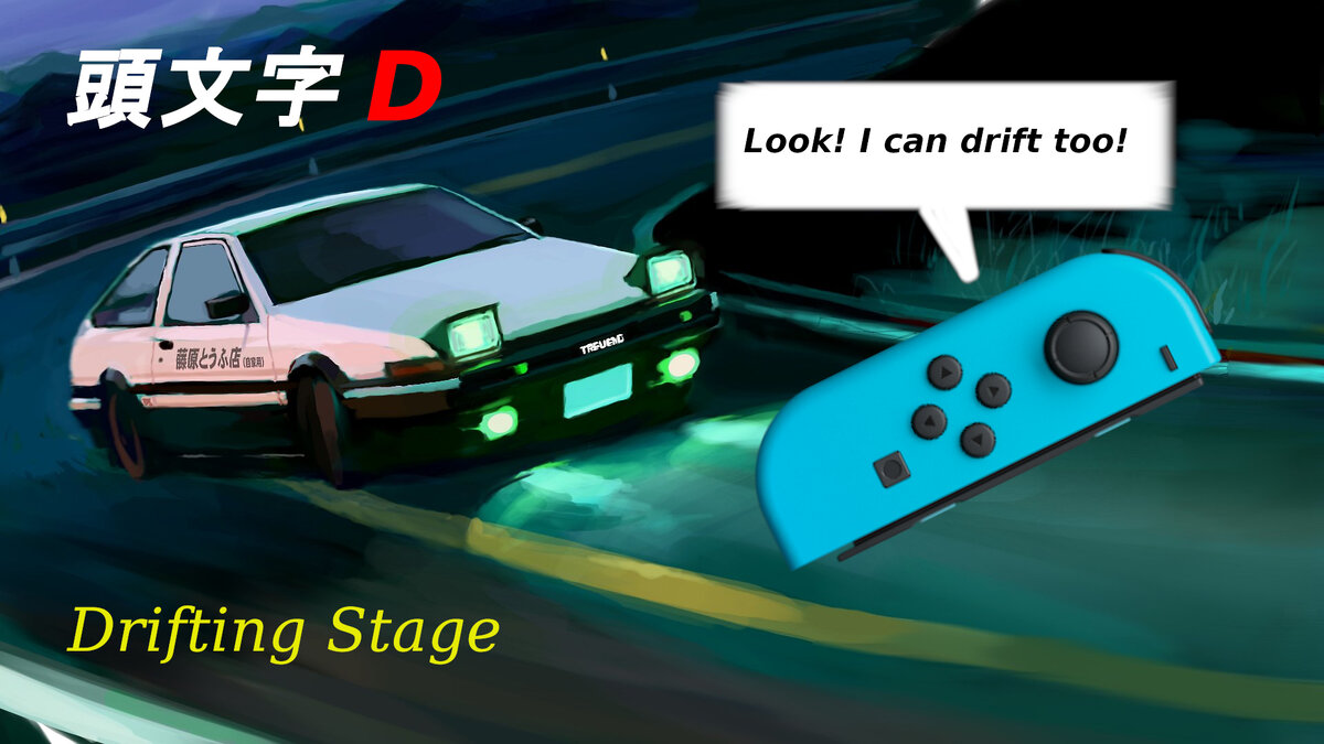 Initial D: Joy-Con 2.0 Stage
