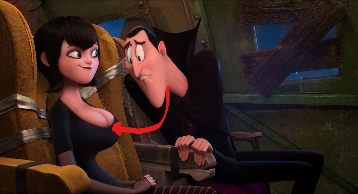 Один из стоп кадров из "Монстры на каникулах"