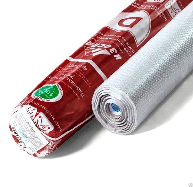 Изоспан Д (Гидро-пароизоляция для не утепленных кровель) (70 м2)