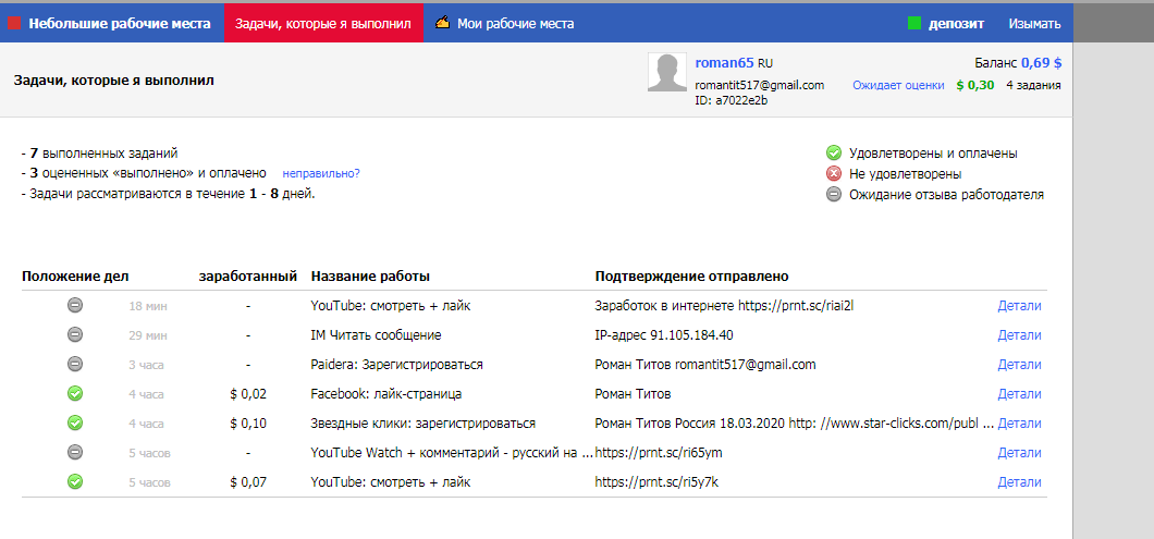 Вывод от 5$  на paypal  регистрируйтесь проверяйте... ссылка на сайт 