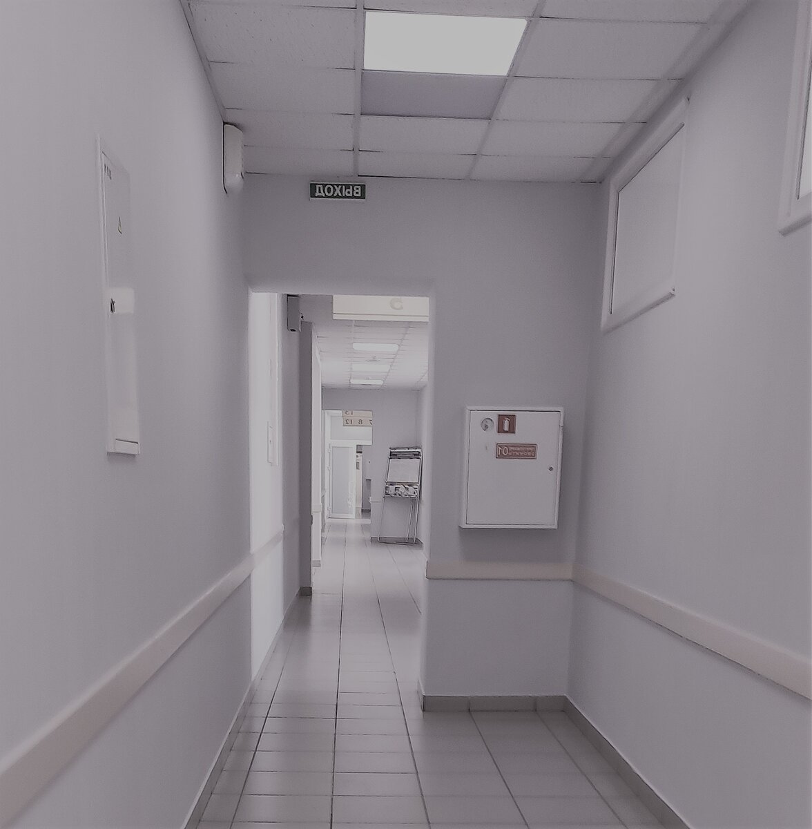 В поликлинике совсем мало пациентов, все внезапно выздоровели