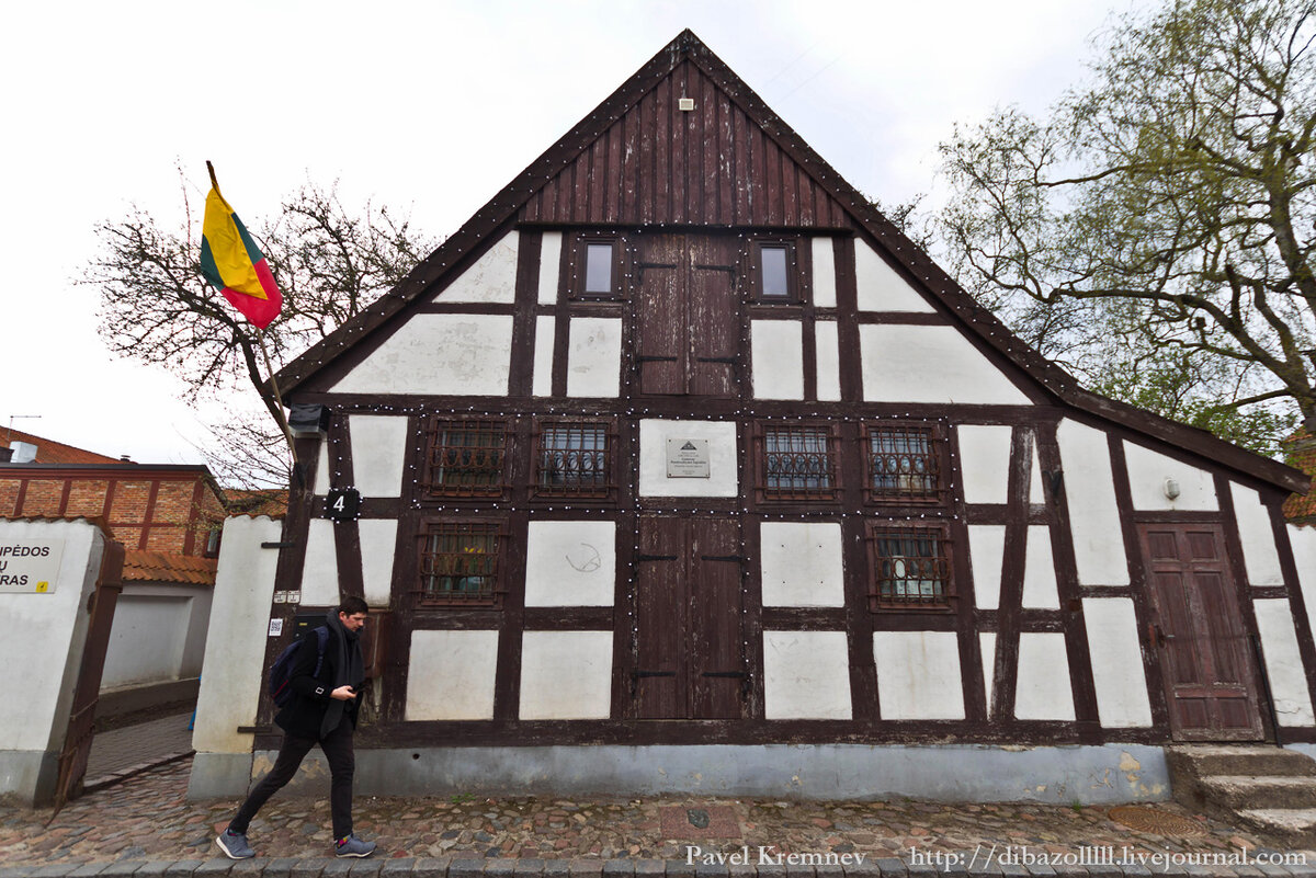 Фахверк в Клайпеде