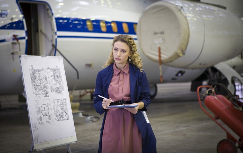 В сериале "Человеческий фактор"