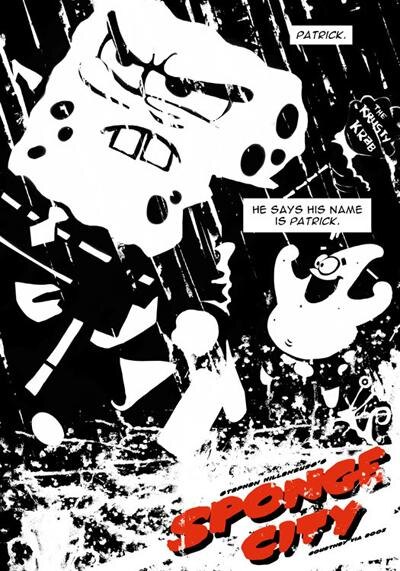 Город Губок Фрэнка Миллера выглядел бы именно так