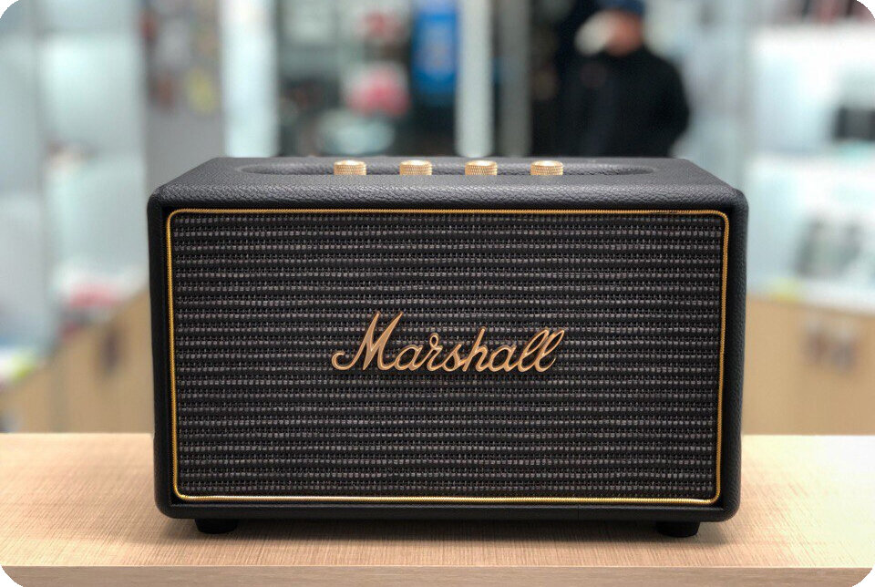 Marshall black brass. Marshall Acton II. Колонка Marshall Action 1. Marshall Action 3. Marshall Acton 3 Brown.