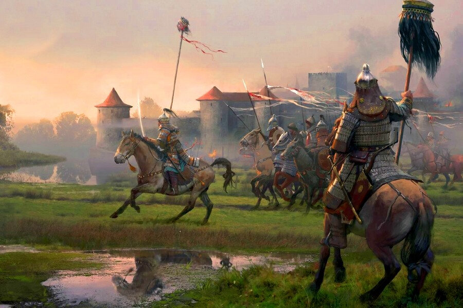 Монголы в землях Западной Европы. Взято из Яндекс-картинок