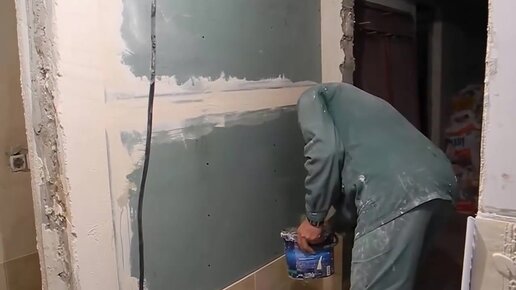 Шпатлевание потолка из гипсокартона видео и фото отчет с подробным описанием.