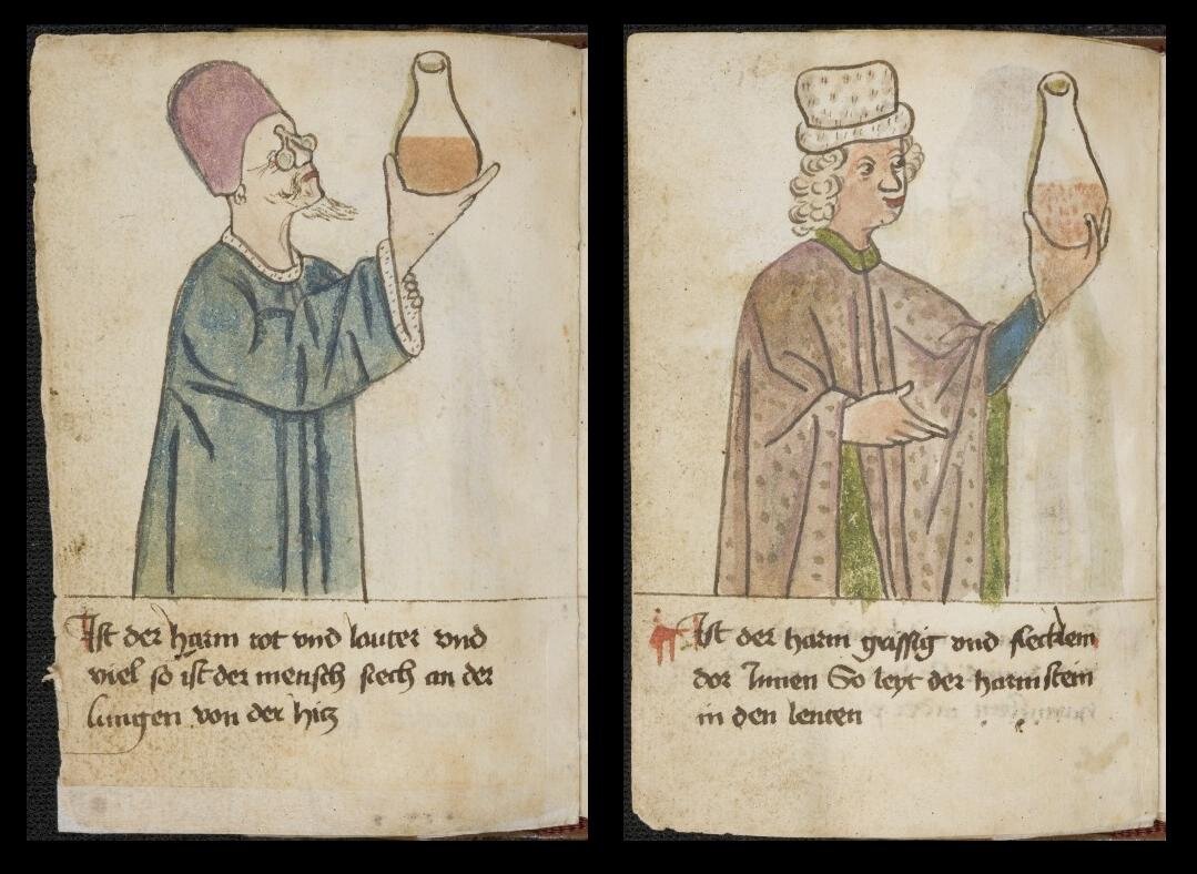 В лаборатории