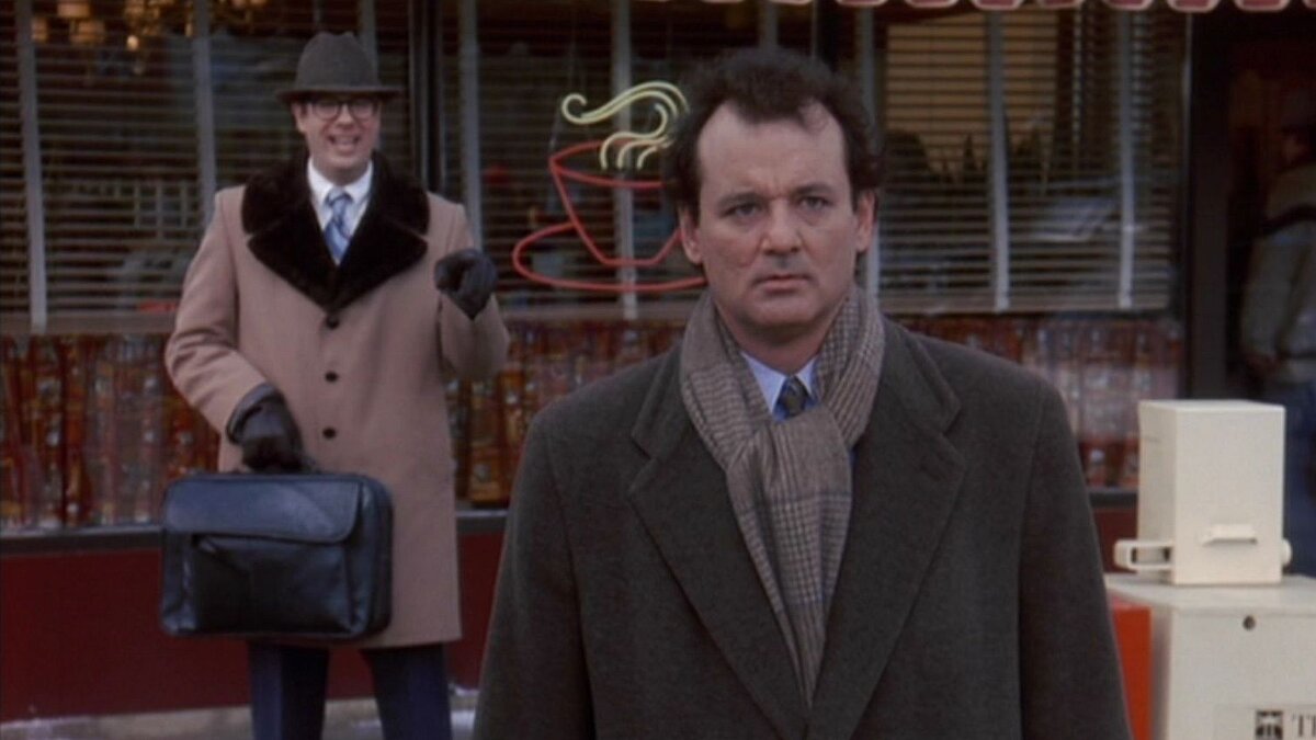 кадр из фильма "День сурка"