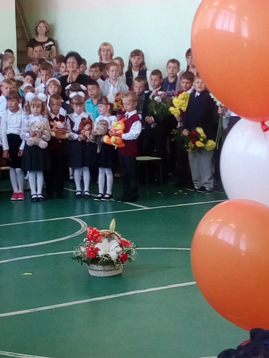 Наши первоклассники. 