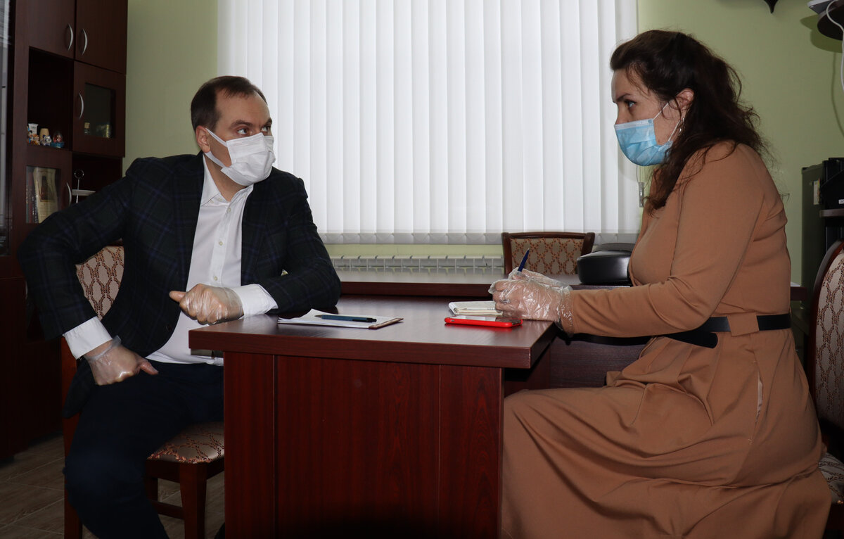 Глава региона дал эксклюзивное интервью районной газете – нашему «Маяку».