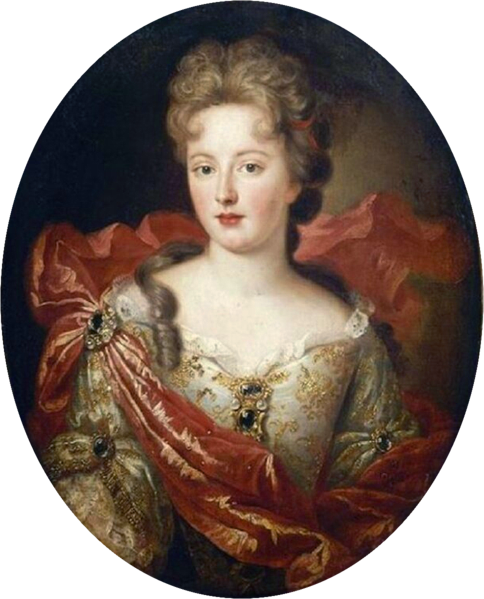 Портрет Анжелики де Фонтанж, худ. Анри Пигайем