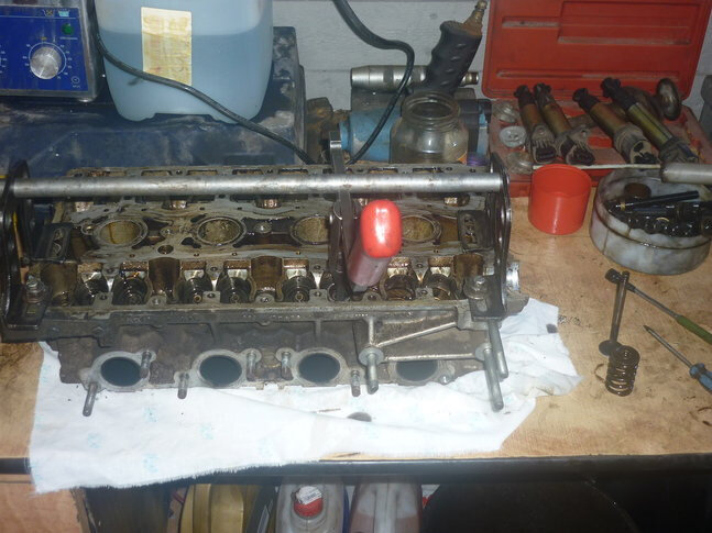 Рассухариваем клапана…