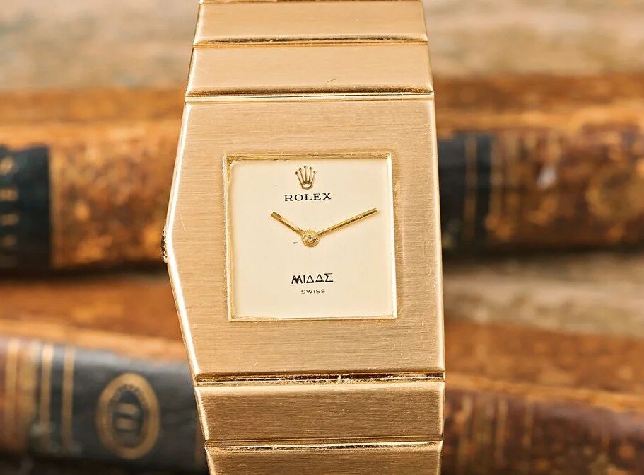 Герой сегодняшней публикации - единственные в своём роде часы Rolex King Midas