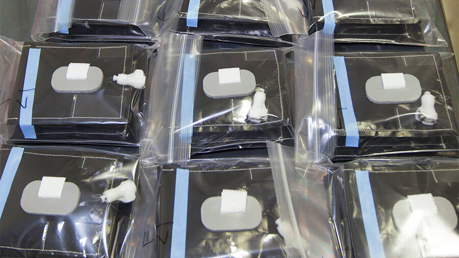 Подушки для выращивания на МКС. Источник: nasa.gov