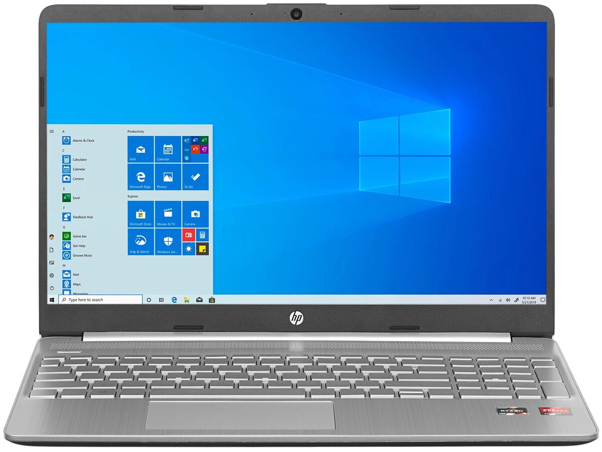15.6" Ноутбук HP Laptop 15s-eq1337ur серебристый