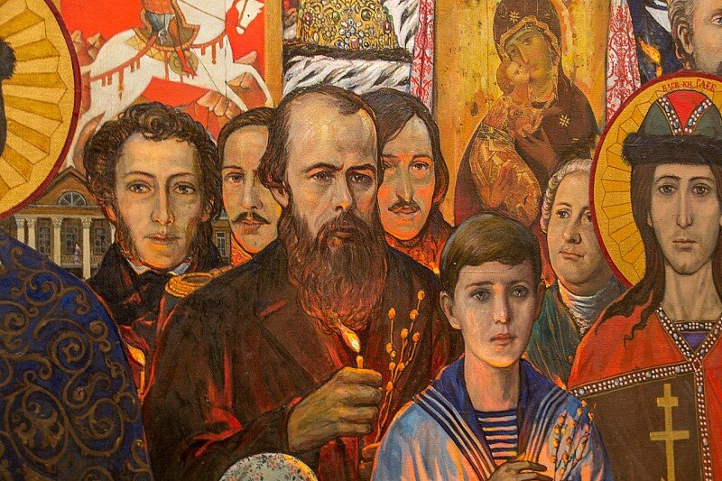 Фрагменты картины. Это галерея. Ее можно листать