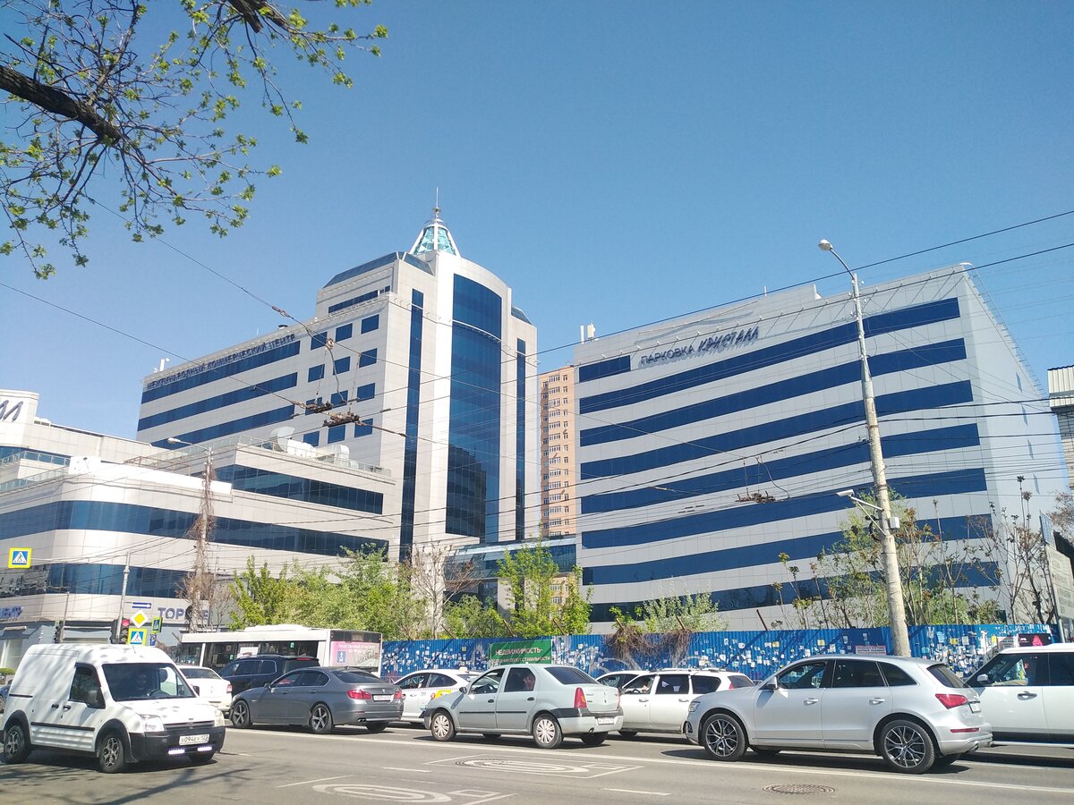 Загруженный центр, улица Северная. Фото автора