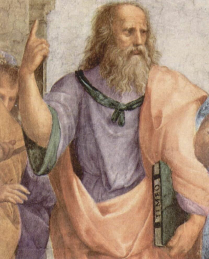 Платон (на фреске Рафаэля)