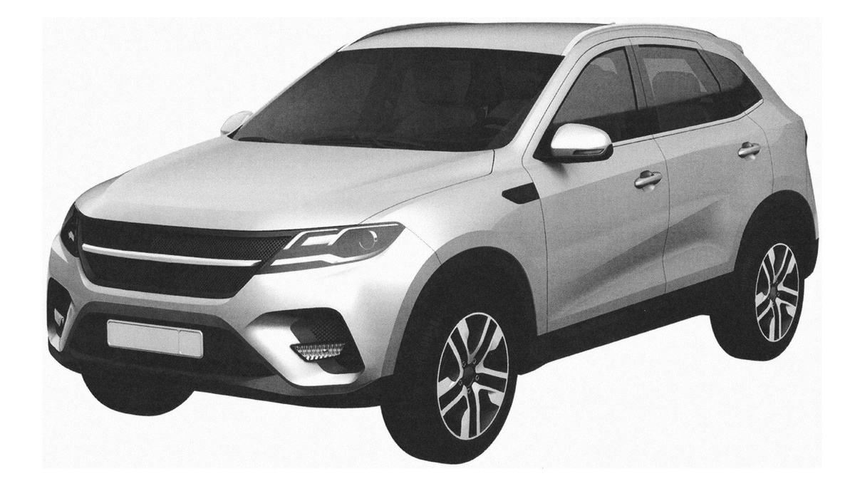 Кроссовер УАЗ-3170, дизайн-проект НАМИ, вариант экстерьера N1 