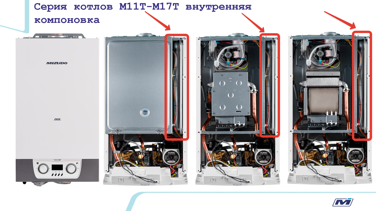 Котел газовый mizudo 24 квт